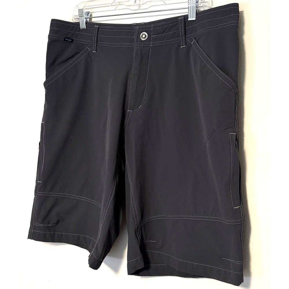 Kuhl Renegade Shorts Sz 38 Gray Camping Outdoor Hiking Utility